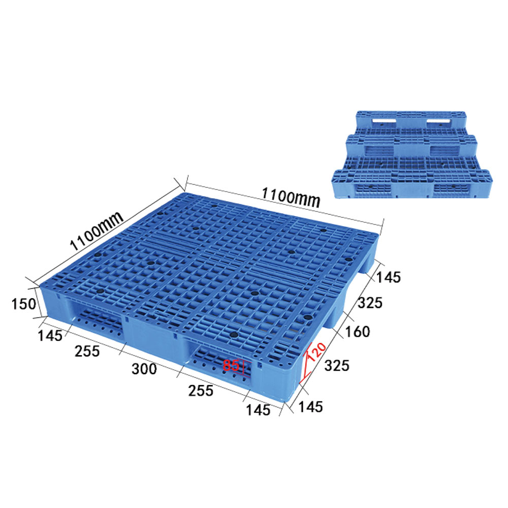 DDC1111 PALLET in plastica traspirante e resistente all'umidità