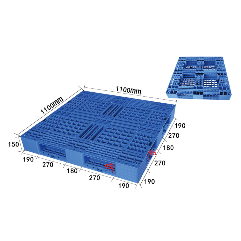 Pallet in plastica sicuro e stabile DDT1111 