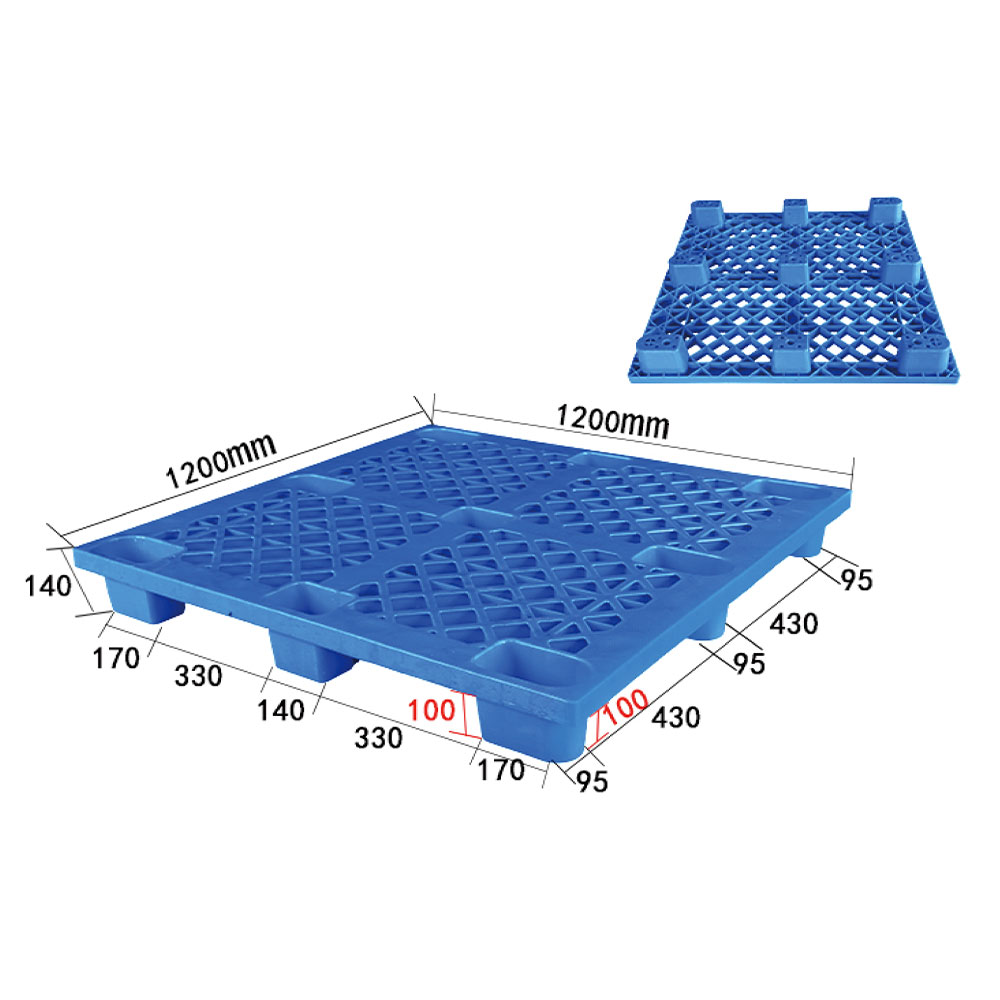 DDJ1212 Pallet in plastica robusta e resistente all'usura 