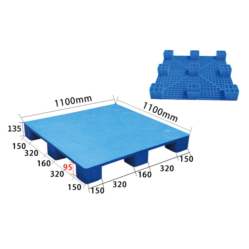 DDJ1111 Pallet in plastica facile da pulire 